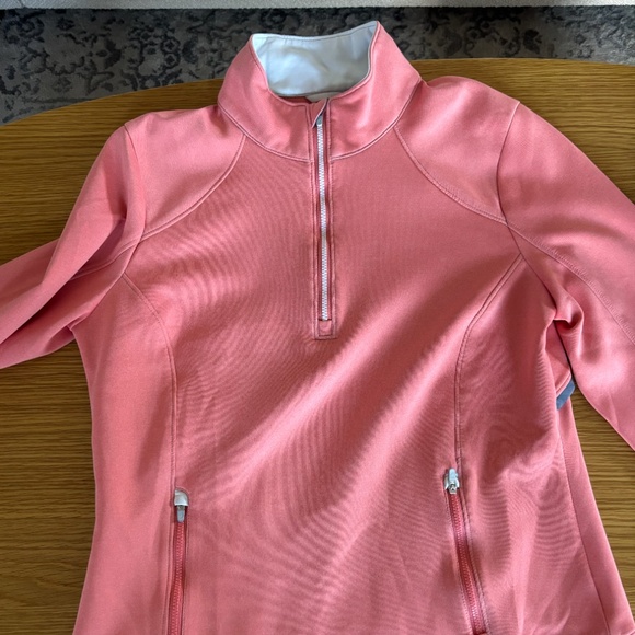 Coral Zero Restriction Zip Up - Picture 2 of 3